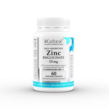 Zinc Bysglicinate 15 mg, 60 kapsula