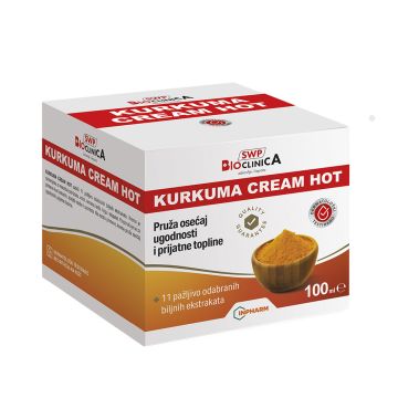 Bioclinica Kurkuma Cream Hot 100 ml