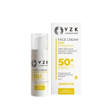 VZK krema za zaštitu osetljive kože lica od sunca SPF50+, 50ml