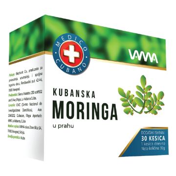 Kubanska moringa, 30 kesica