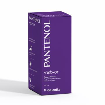 Pantenol rastvor za negu kose, kože i sluzokože