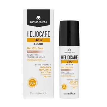 Heliocare 360° Color Gel Oil-Free sunscreen  SPF50+ Beige 50ml