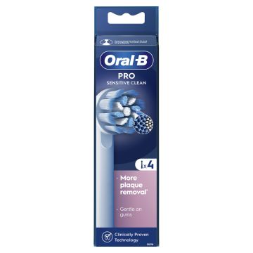 Oral-B Sensitive Clean zamenske glave za električnu četkicu za zube, 4 komada