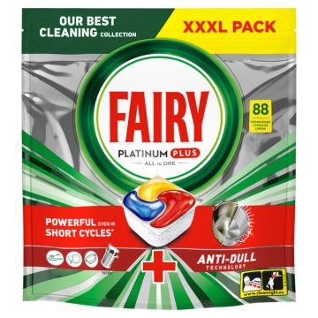 Fairy Platinum Plus kapsule za mašinsko pranje sudova, 88 komada