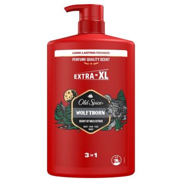 Old Spice Wolfthorn gel za tuširanje i šampon za muškarce, 1000ml