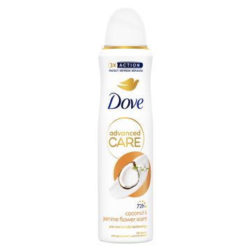 Dove Coco&Jasmin flower Advanced care dezodorans u spreju 150ml