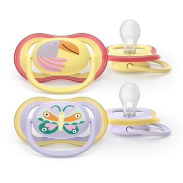 Avent varalica ultra air 0-6m (2 kom) pelikan/leptir
