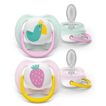 Avent varalica STHR Air Coll 0-6m 2 kom pink/žuta