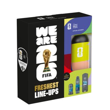 Dove Men Fifa set (Gel+Deo+Stick+Flašica)