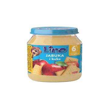 Lino žitna kašica jabuka i keks, bez glutena 190g