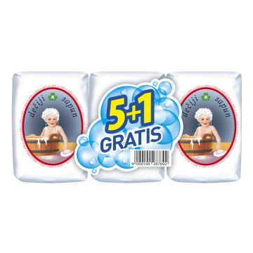 Merima dečiji sapun 5+1 pakovanje
