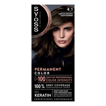 Syoss boja za kosu 4-1 Middle brown
