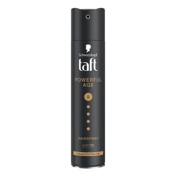 Taft Power & Fullness lak za primetno puniju kosu, jačina 5, 250 ml