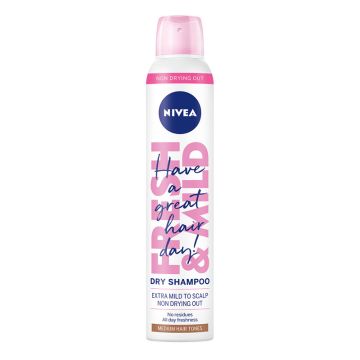 NIVEA Šampon za suvo pranje za smeđu kosu 200ml