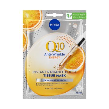 Nivea Q10 energy maska s dodatkom seruma, 1 kom