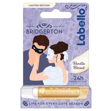 Labello Bridgerton Vanilla Biscuit balzam za usne 4,8g