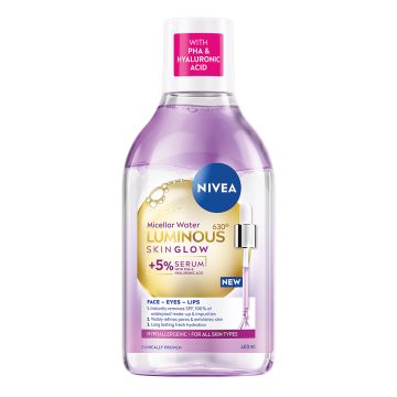 Nivea Luminous 630 Skin Glow micelarna voda 400ml