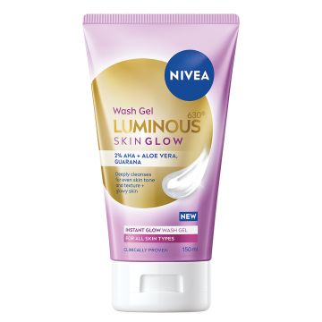 Nivea Luminous 630 Skin Glow gel za čišćenje lica 150ml