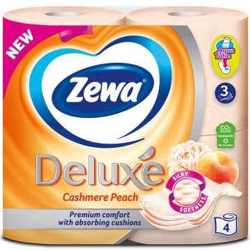 Zewa Deluxe Peach breskva toalet papir 4 komada