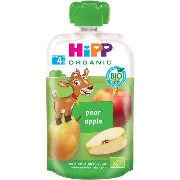 Hipp Voćni užitak kruška i jabuka 90gr