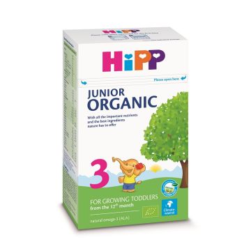 Hipp 3 Junior Organic prelazno mleko za odojčad 500g