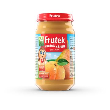 Frutek kašica od kajsije i kruške 190 gr