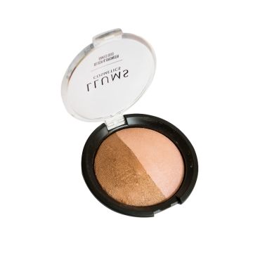 Llums Blush&Bronzer Cosmetics Baked Duo 101 Pefect Match