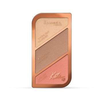 Rimmel Kate paleta za konturisanje 002 svetao i srednje taman ten