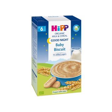 Hipp mlečna kašica za laku noć sa keksom 250g