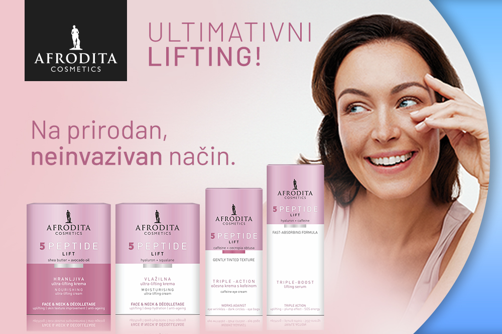 Afrodita proizvodi za negu lica sa peptidima